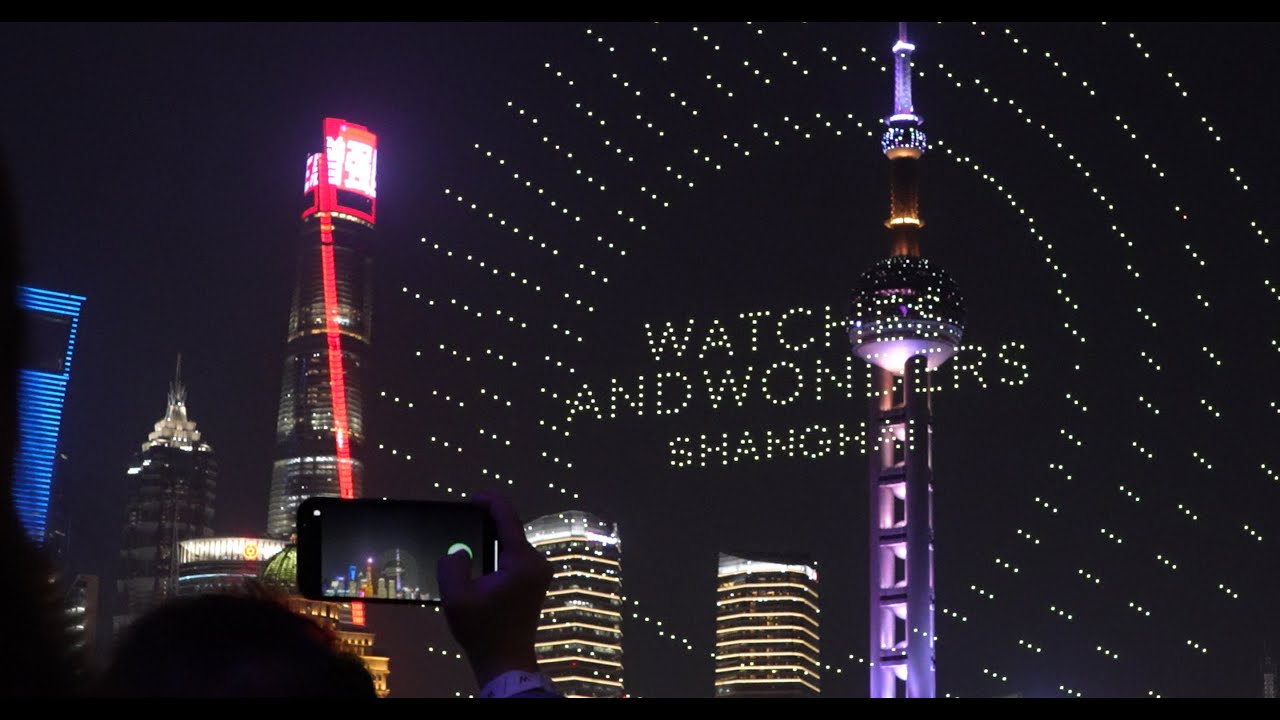 Shanghai drone show 2067